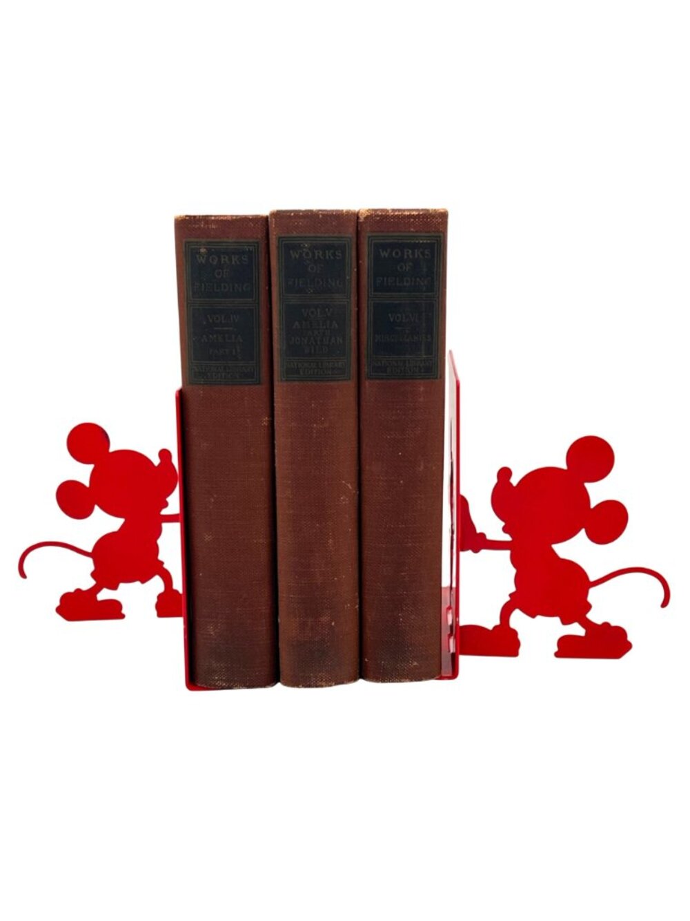 Disney Mickey Mouse Metal Bookends Designed By Michael Graves For Möller Design - Picture 3 of 11